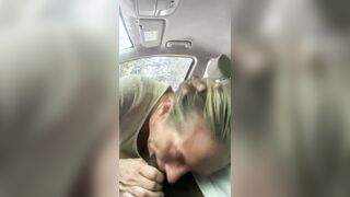 Stepmom gagging on my dick