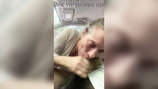 Stepmom gagging on my dick
