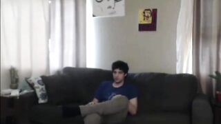 shy teen sucks dick