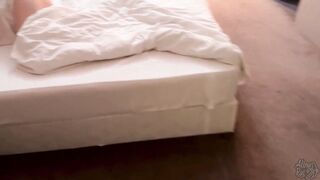 Unplanned sex in a hotel room between stepson and his stepmom