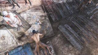 Fallout 4 public gangbang at Diamond City