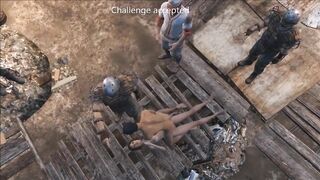 Fallout 4 public gangbang at Diamond City