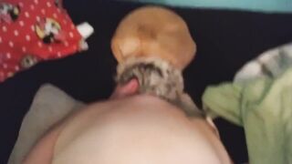 Michelle takes step dad's dick in her ass!