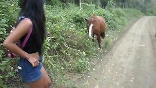 (Onlyfans.com/heatherdeep) HEATHERDEEP.COM Thai Teen Peru to Ecuador horse cock to creampie