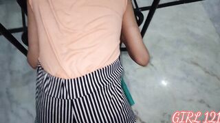 Indian StepSister stuck under table Hindi audio