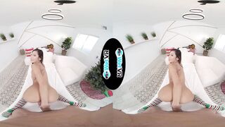 WETVR Asian Vina Sky Gifted Sex For Christmas In VR