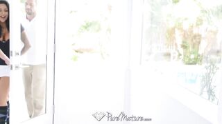PureMature - Audrey Bitoni gets a hole-in-one with Johnny