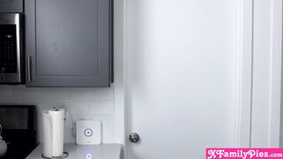 Teen stepsister Alex Coal gets an unwanted creampie from her stepbro