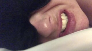 Slut Kitty Gets Assfucked while blindfolded