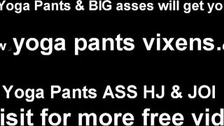 These yoga pants really hug my freshly shaved pussy JOI