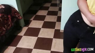 NEIGHBOR LOVES BEING UNFAITHFUL when HER HUSBAND GOES TO WORK