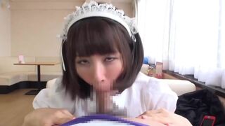 Cafe Maid Blow & Swallow Pt.1