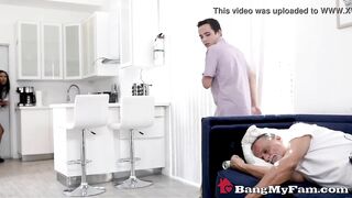 Perv Stepbrother Gets Mixed Race Stepsister Demi Sutra To Fuck Him