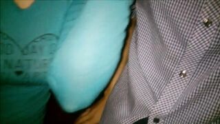 Public Blowjob in the bar - cocktail with cum