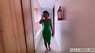 I called the hottie into the men's room at the restaurant and look what happened | naughty breastfed and asked for dick in the ass