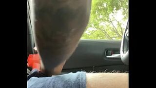 Uber was horny after seeing me kiss my boyfriend