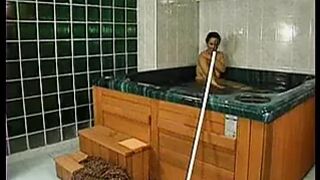 Hairy Mature Anal Fucked in Pool (Camaster)