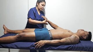 A relaxing massage for this sexy guy, it makes me so horny pt2 it makes me so horny to see him half naked