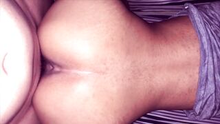 Pendeja en four super tight pussy