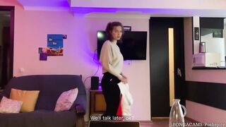 My first painful anal. Student pays rent with anal virginity. (With subs)