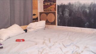 Cute y. Sucks Cock and Plays with Pussy on Webcam