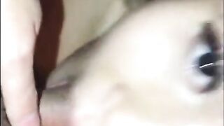 Gorgeous Asian Blowjob & Cumshot