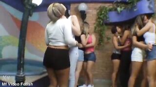 Queue of Kisses: Karina Cruel and Much Girls