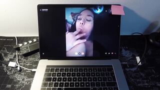 Spanish milf porn actress fucks a fan on webcam (VOL I). Leyva Hot ctdx