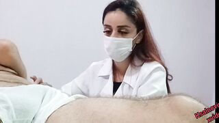 Nurse and beautician observes patient's erection!
