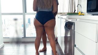 Latina Maid Suck My Dick And Let Me Fuck Her Big Ass