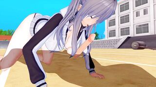 ENCOUNTER A GIRL DURING EXERCISE 3D HENTAI 86