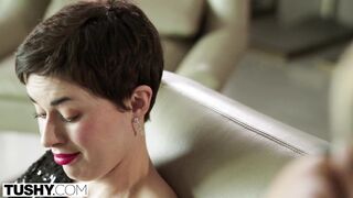 Shy Avery seduces & has anal with her longtime crush