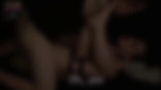 BDSM Real Couple session - he makes me cum 4 times!