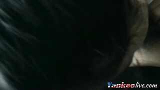Female Colleague Blowjob for Man on the Roadside