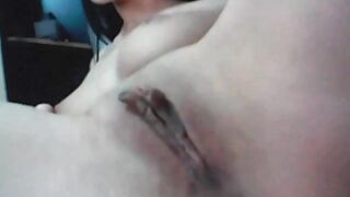 asian dildo anal play