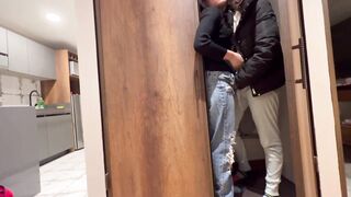 His doesn't know I'm having sex in her own room.
