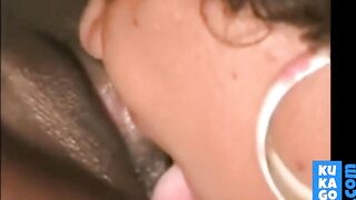 She loves her lesbian lover to suck the salt off of her clit