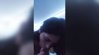 Quick blowjob at party with friends. @naturalbodyok