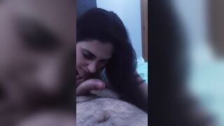 Quick blowjob at party with friends. @naturalbodyok