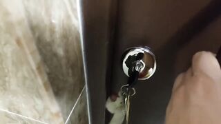 Fucked his neighbor in the shower