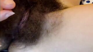 Extremely hairy!