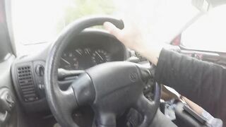 Car sex in a public parc - Free cut Version