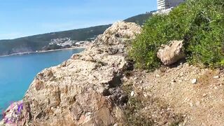 Sweet Hiking Pussy Was Fucked In Public - Bunny Rabbits