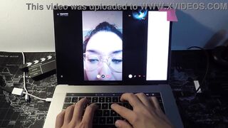 Spanish MILF porn actress fucks a fan on webcam (VOL III). Leyva Hot ctdx