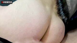 Stepson fucked his stepmother after a bachelorette party without even taking off her down jacket