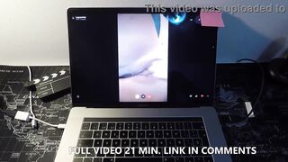 Spanish milf porn actress fucks a fan on webcam (VOL II). Leyva Hot ctdx