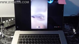 Spanish milf porn actress fucks a fan on webcam (VOL II). Leyva Hot ctdx