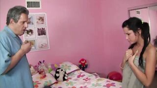 LethalHardcore - Tiny Teen Step Daughter Licks Step Dads Ass & Big Dick