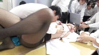 #1Kanon Kanade - Vibrator Training, Eye Rolling Orgasm, Still Squirting After 15 Goes At It.