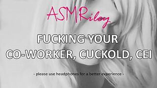 EroticAudio - Wife Fucks Your Co-worker, Cuckold, CEI